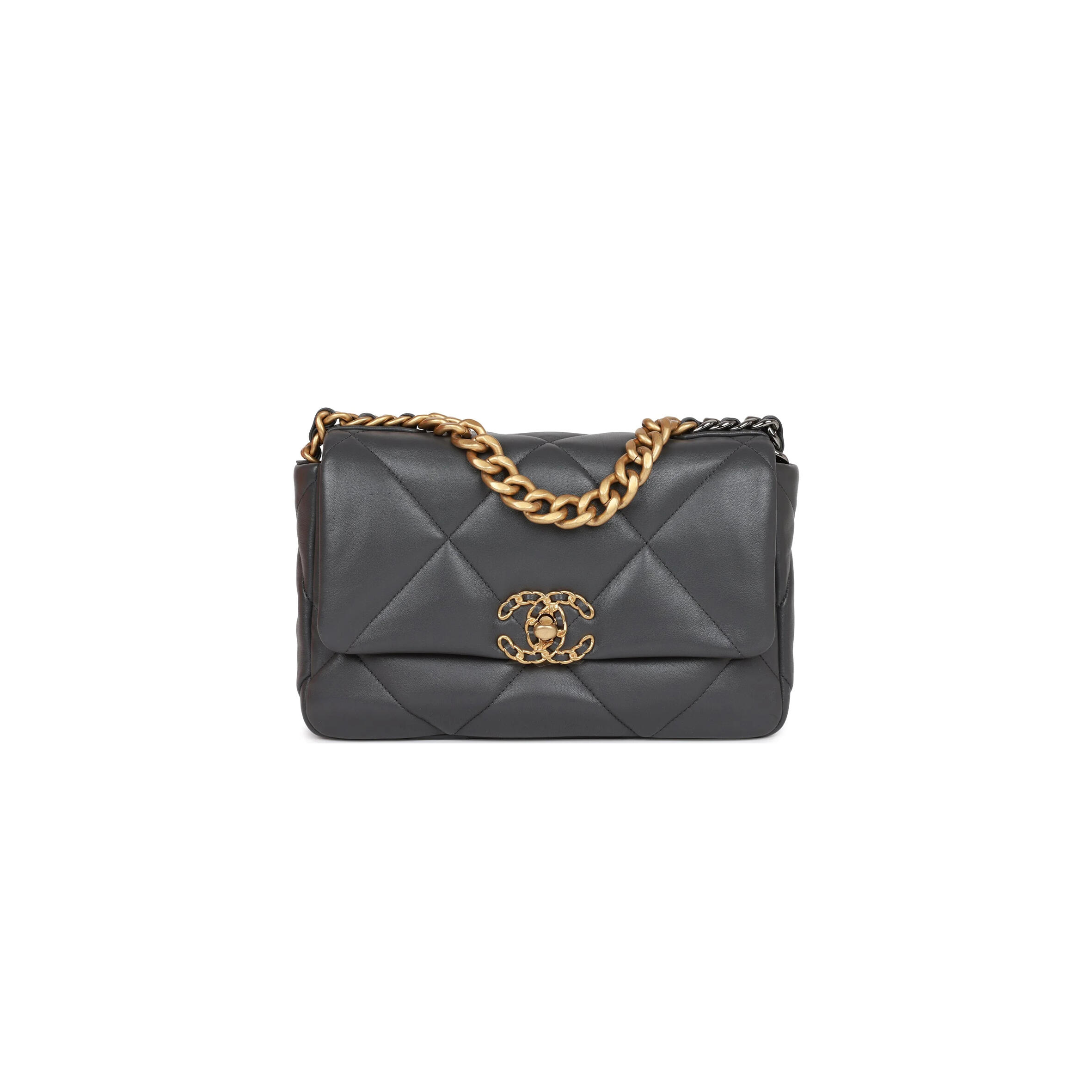 CHANEL MEDIUM 19 FLAP BAG 1302201 (25*16*9cm)
